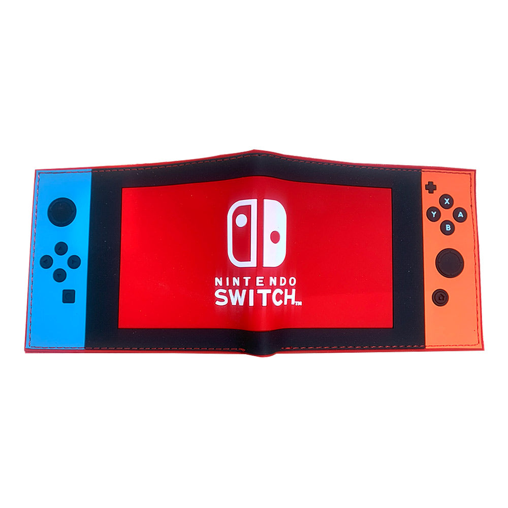 محفظة جلد PU بطبعة Nintendo switch