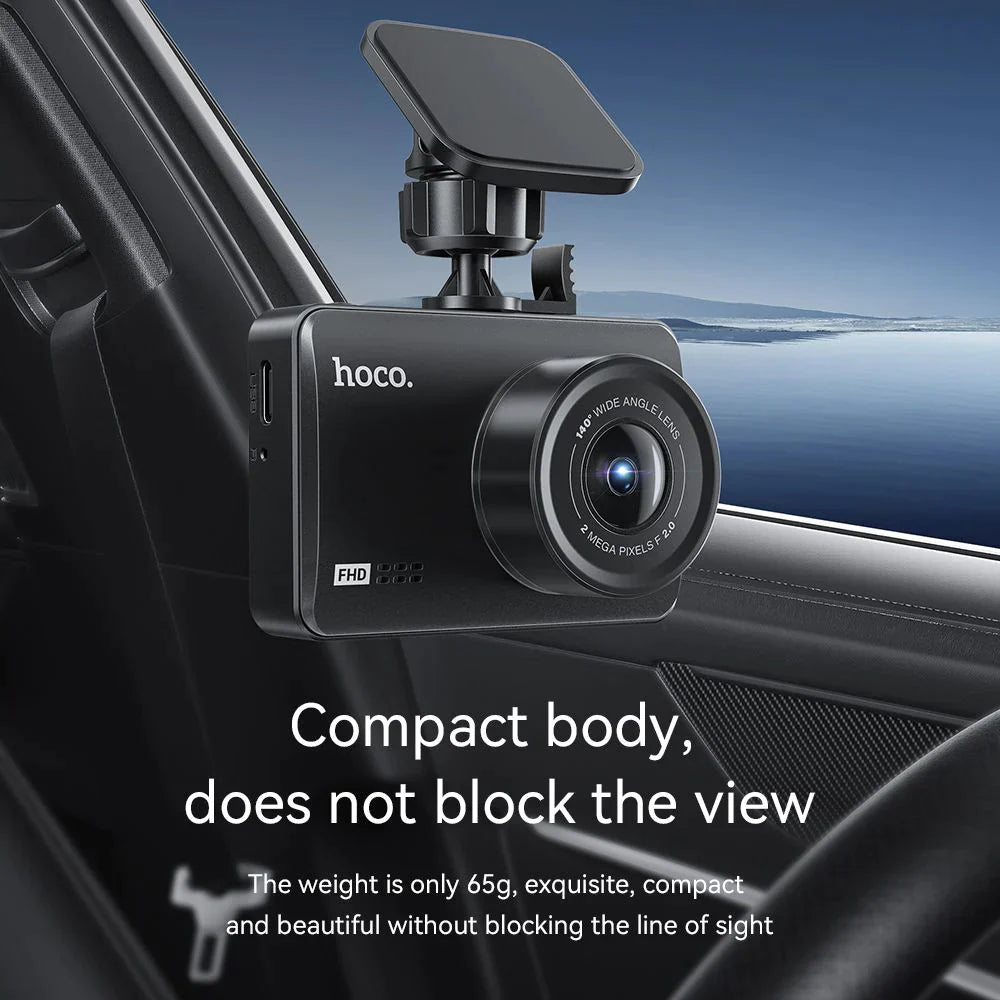 ‏هوكو DV3 كاميرا قيادة مزدوجة للسيارة 1080