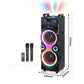 Ndr-1100 Double 10 Inch 60W LED Lights Party Speaker