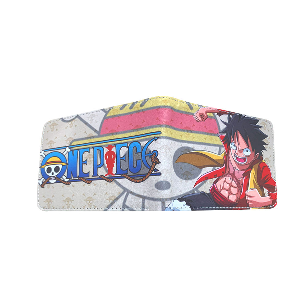 One Piece Luffy Printed PU Leather Wallet