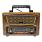 جهاز Meier M-1806bt محمول بثلاث نطاقات AM FM Sw، طقم صوت محمول