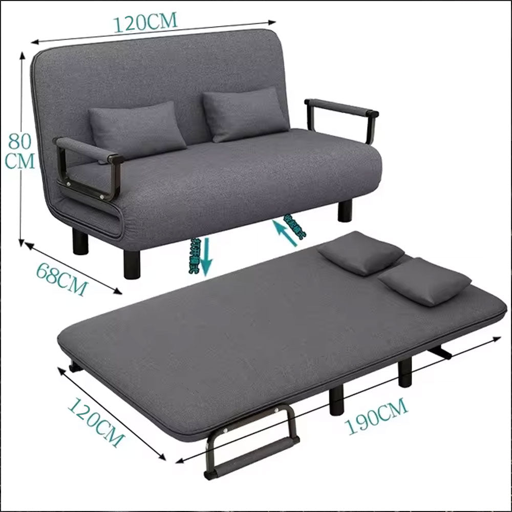 أريكة و سرير متعددة الوظائف 3 في 1 قابلة للطي