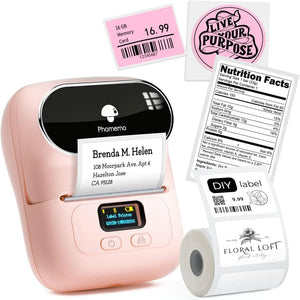 Phomemo M110 Thermal Mini Printer - PINK