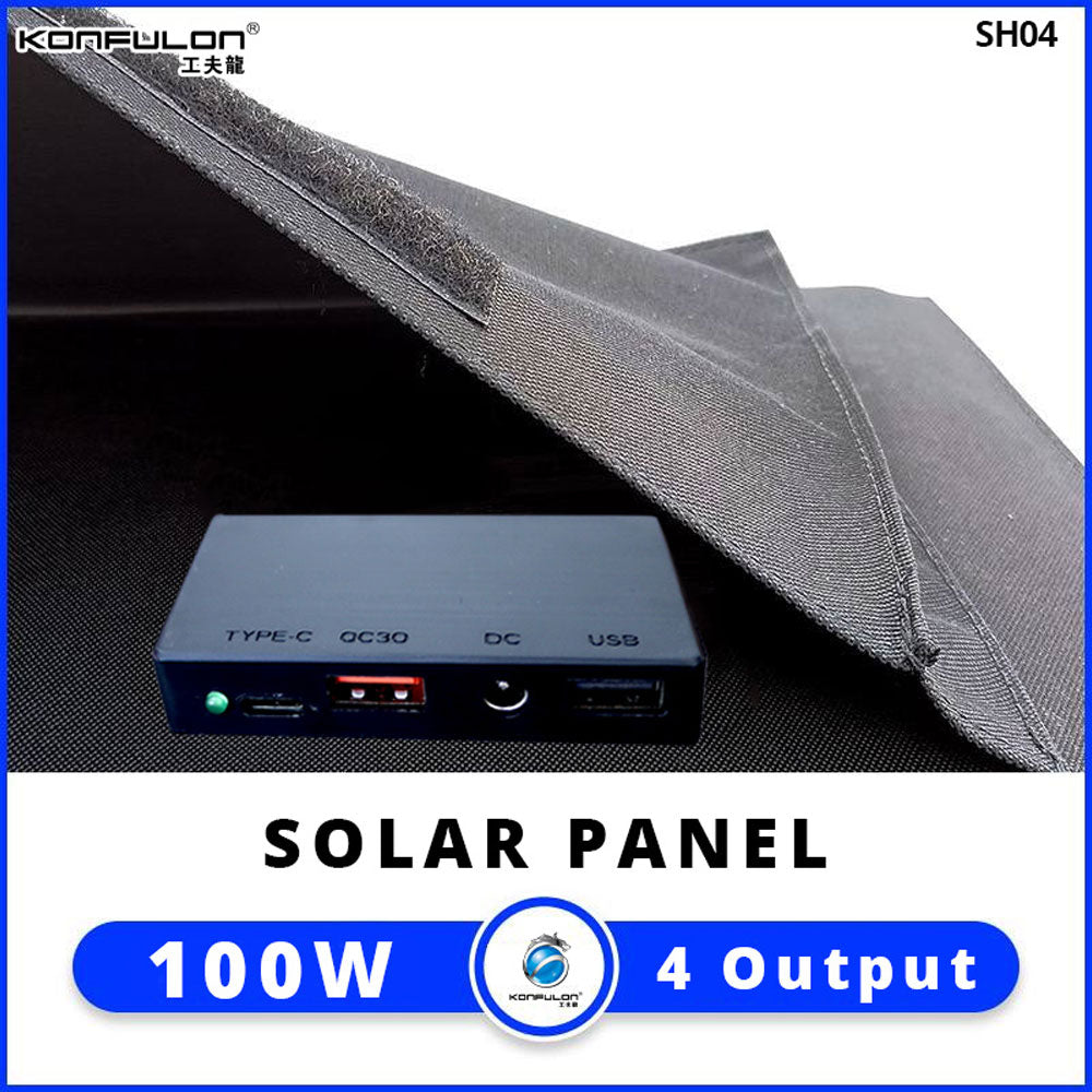 KONFULON SH04 Solar Panel High Power 100W
