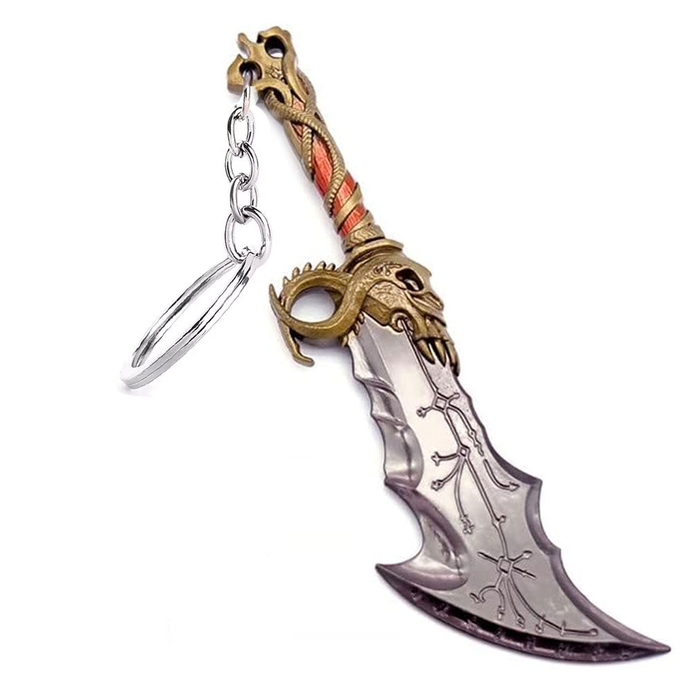 GODWAR 5 Ax Sword Keychain