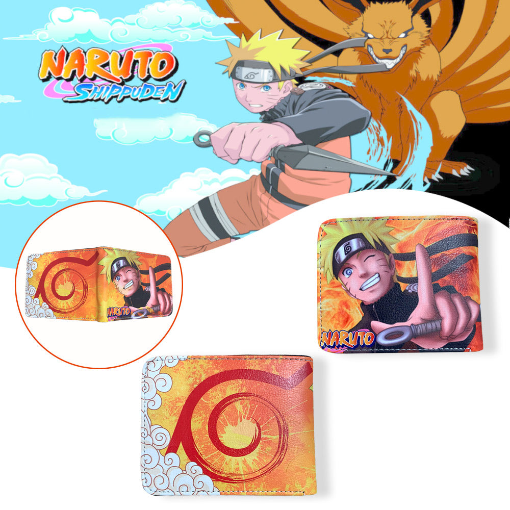 Naruto Uzumaki Printed PU Leather Wallet