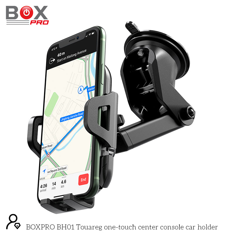 BoxPro BH01 Touareg one-touch center console car holder
