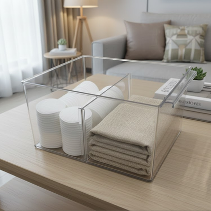 بوكس تنظيم أكريليك شفاف