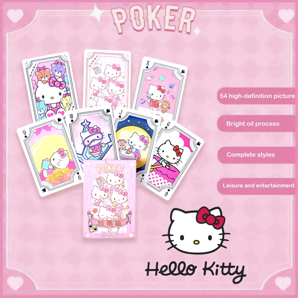 Anime Poker Cards Set 54 sheets
