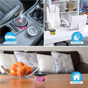 Luxen Breeze Air Fresheners For Car Home With Vented Lid Long Lasting Eco Friendly