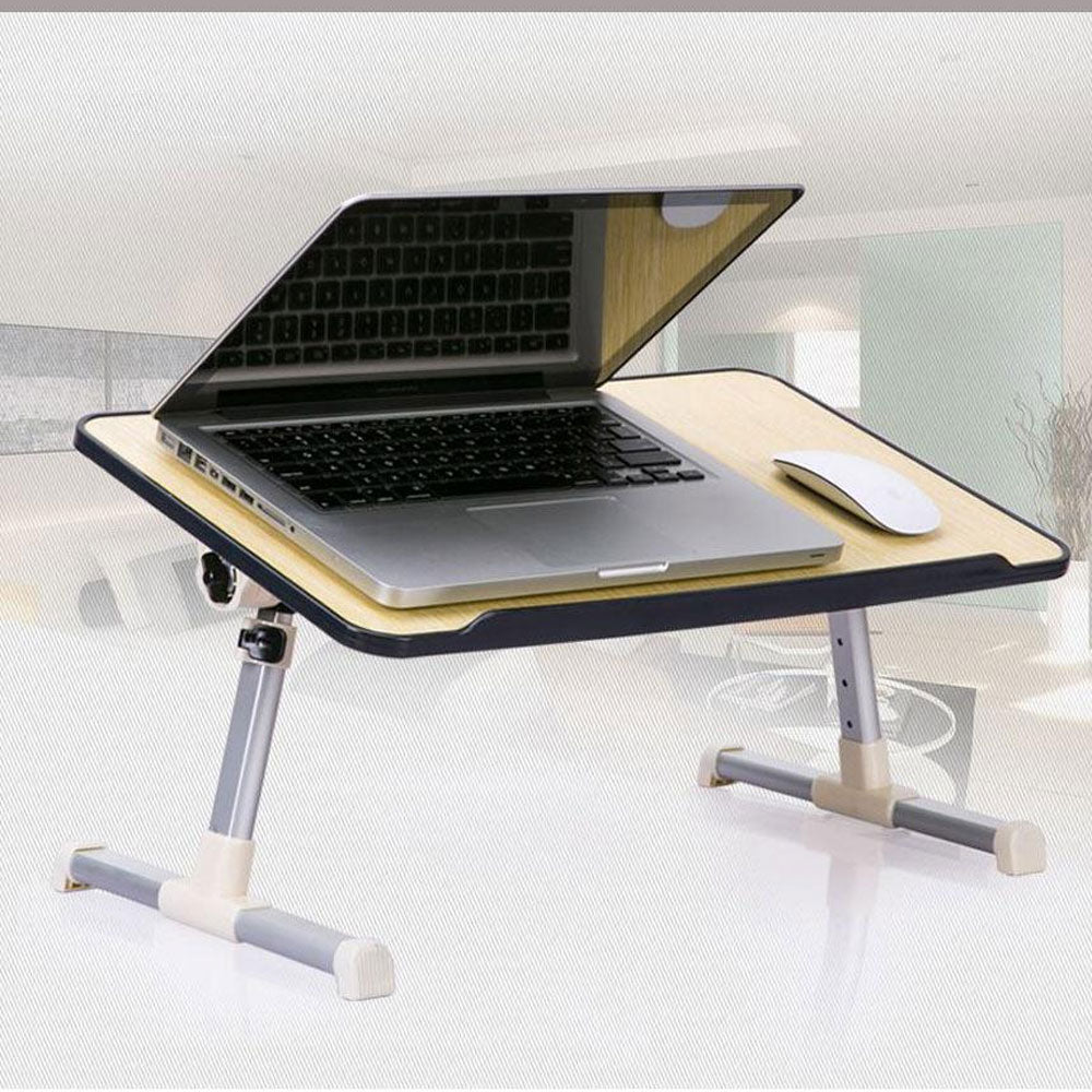 Multi-function Laptop Table Beige-Black