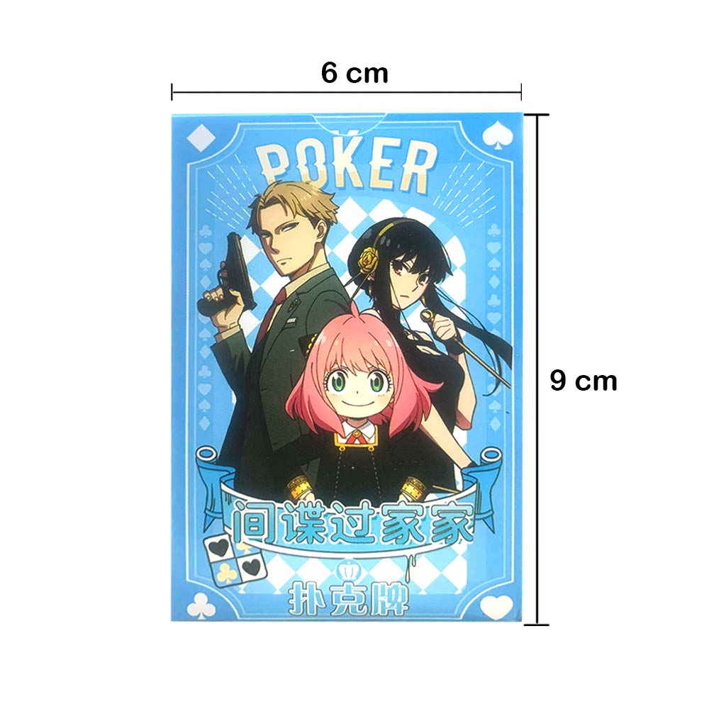 Anime Poker Cards Set 54 sheets