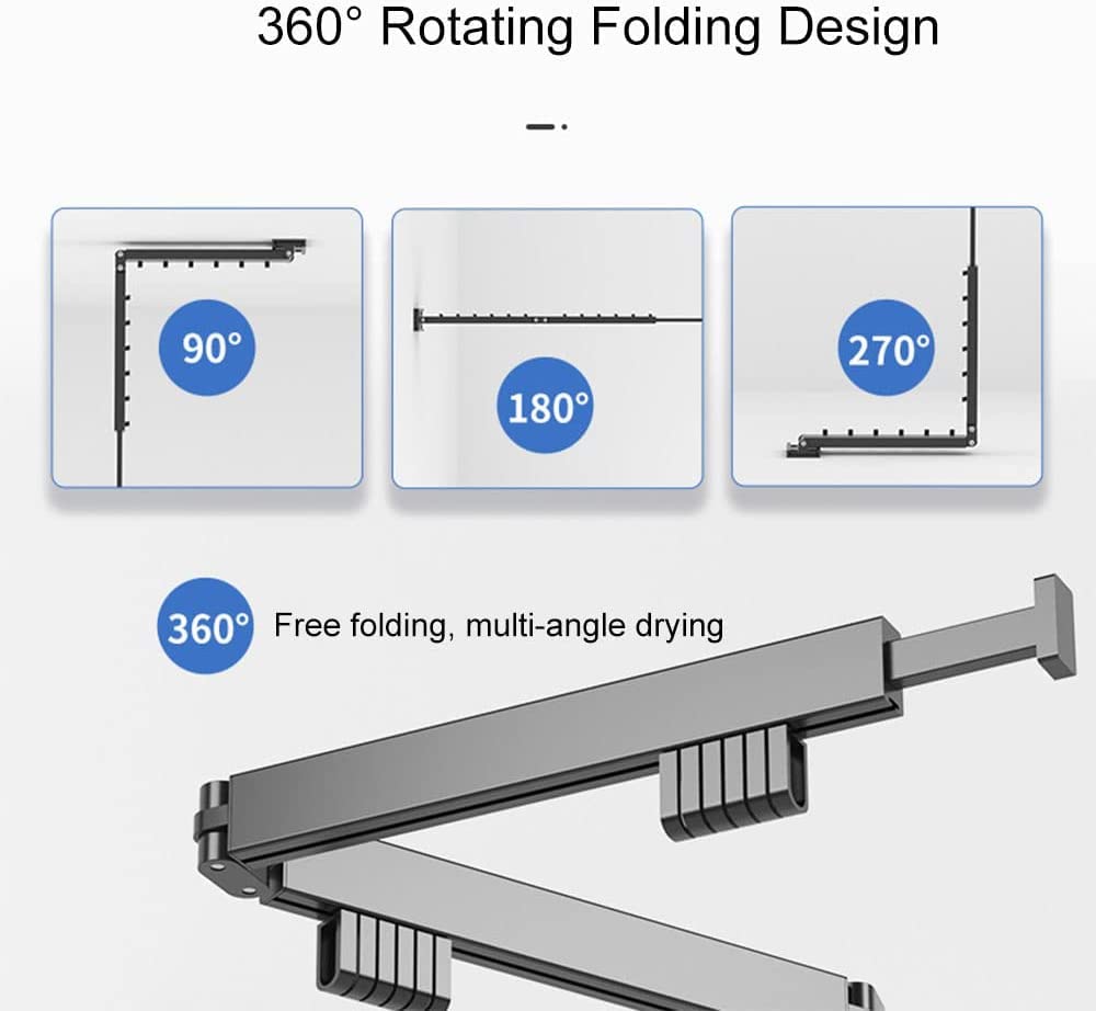 Folding Clothes Hanger Wall