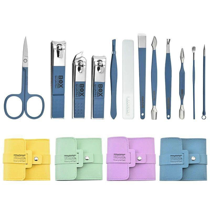 Manicure Set 13 In 1 Full Function Kit Professional Stainless Steel Pedicure Sets