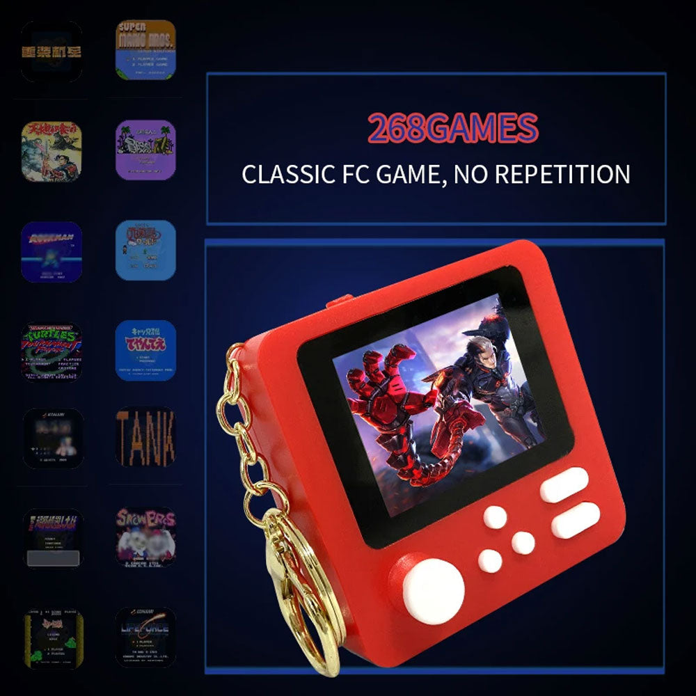 Mini portable game console 268 games