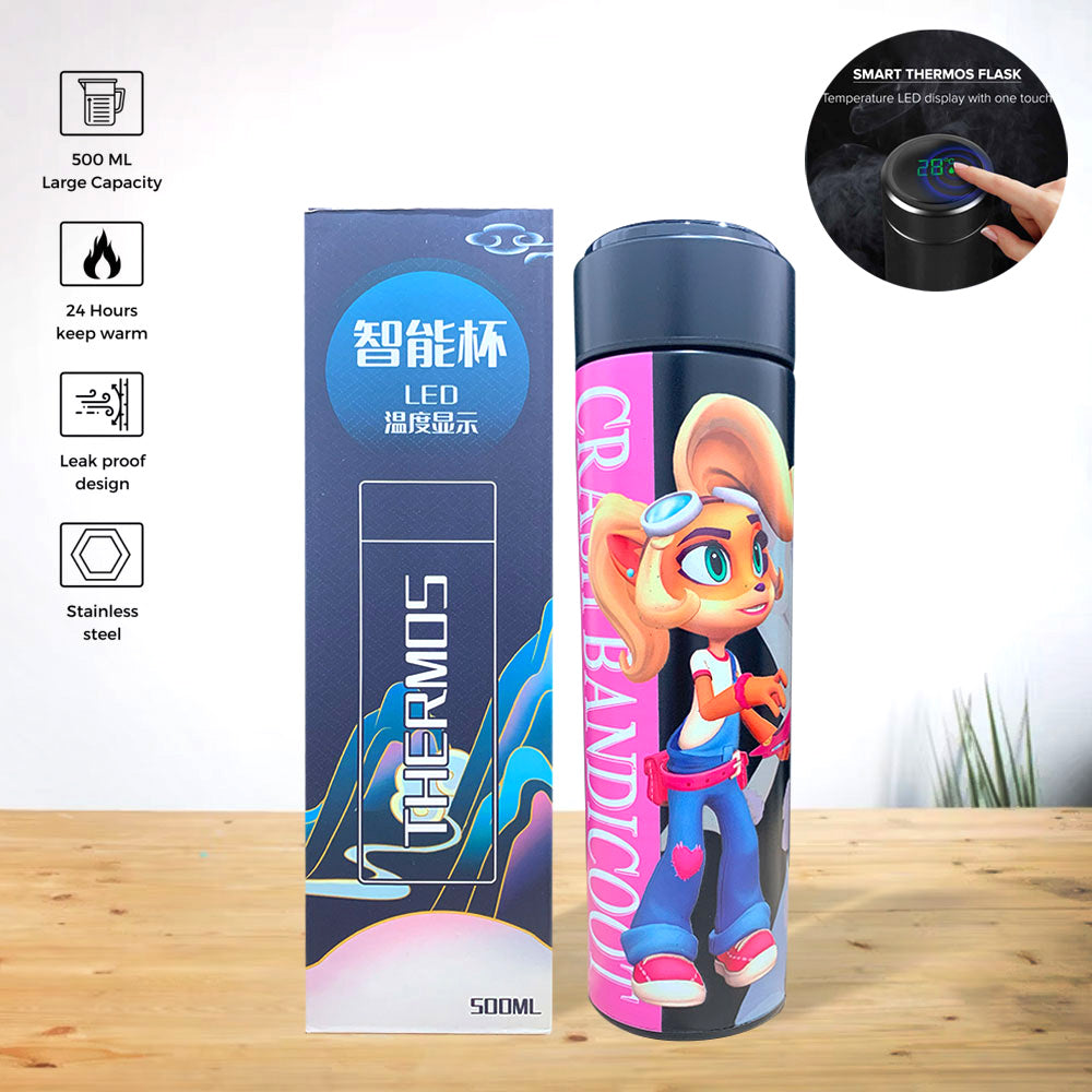 Coco LED Smart Thermos Water Bottle 500ML