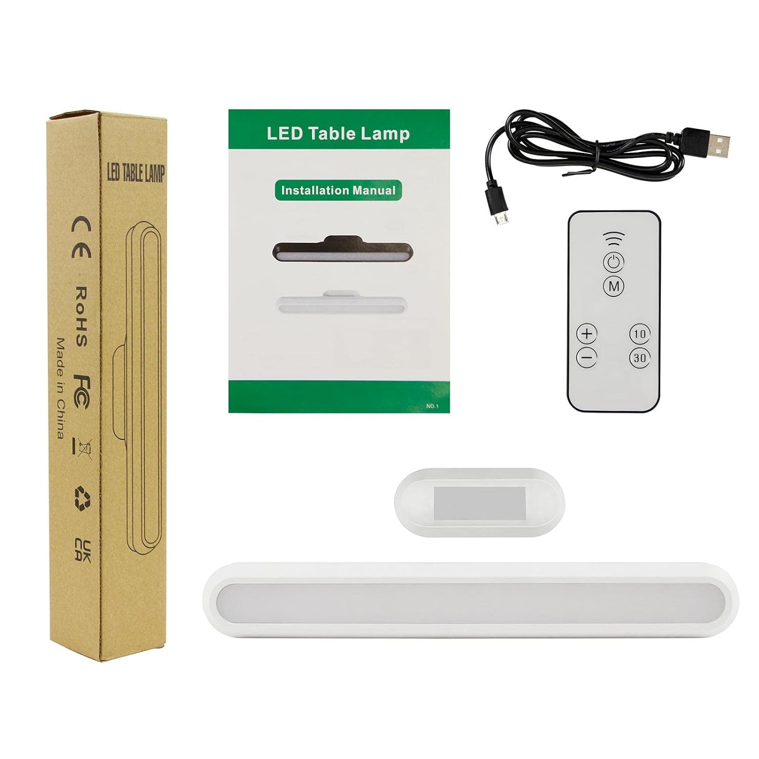 Magnetic Led Desk Bar USB Remote