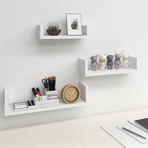 طقم ارفف خشبي 3 قطع