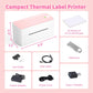 Phomemo PM-241-BT Printer Wireless Thermal / Pink+White