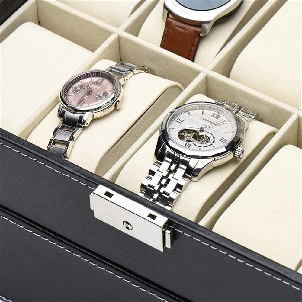 Double layer watch box, 20 compartments