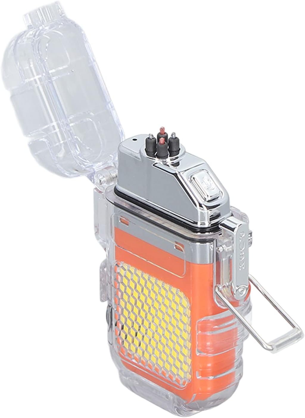 ‏BoxPro-29 مصباح يدوي ولاعة مقاوم للماء قابل لإعادة الشحن