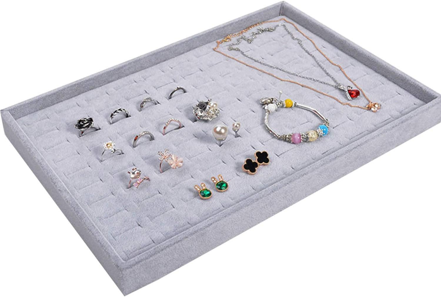 100 Slots Jewelry Accessories Organizer Box