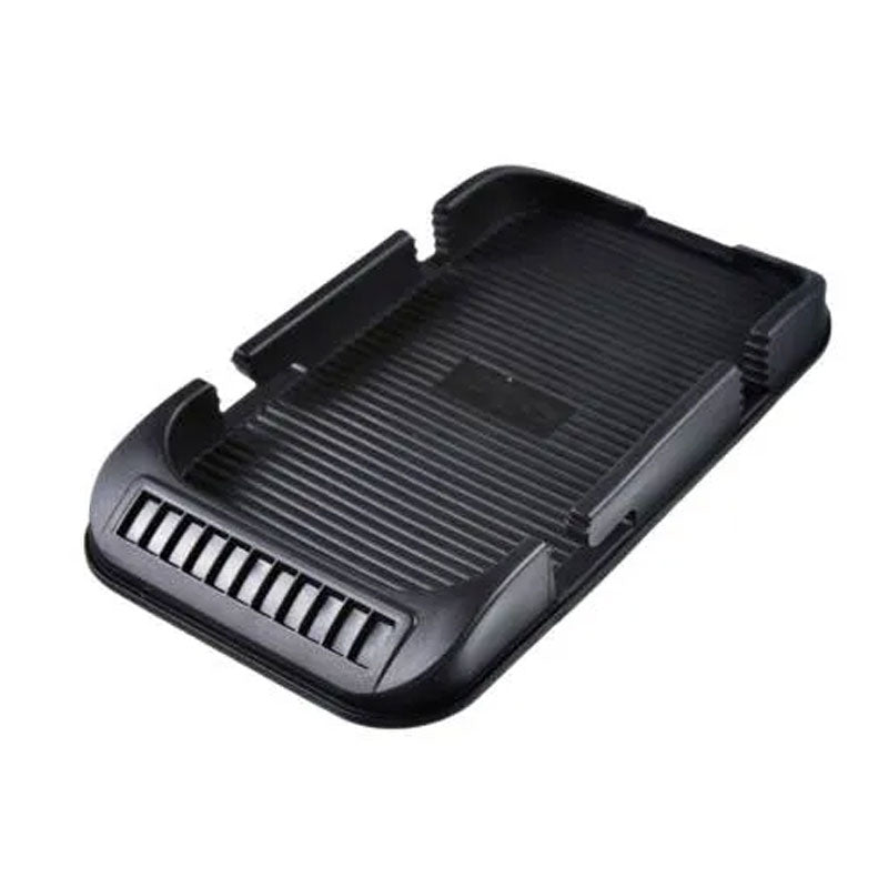 Anti-slip rubber pad, silicone handheld tray, 2 Car Phone Holder