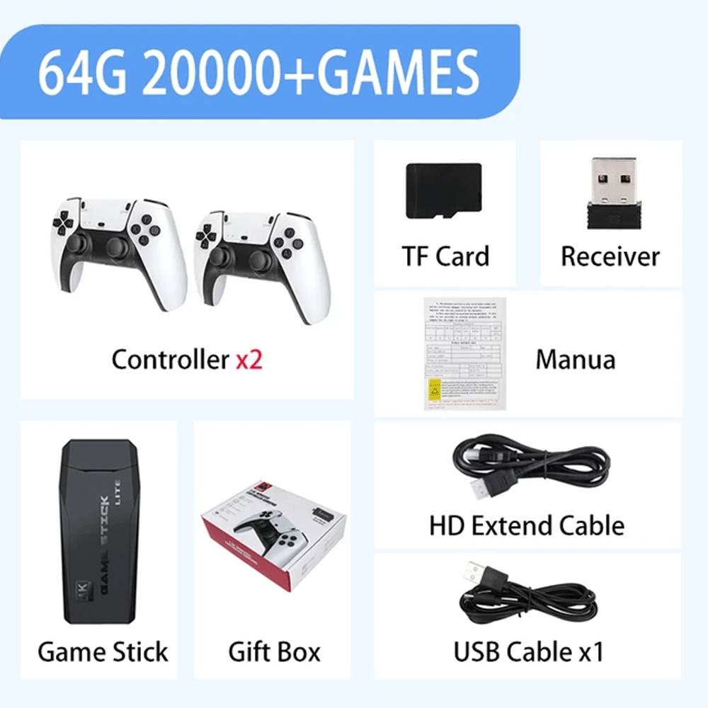 Wireless Game Stick 20000+ Games