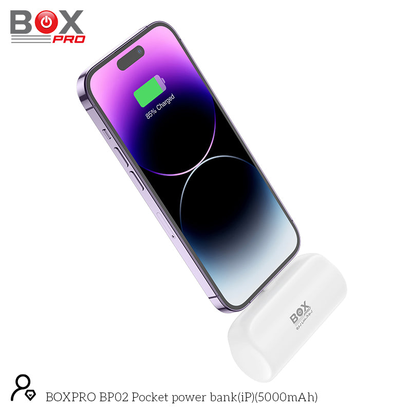 BOXPRO BP02 Pocket power bank(iP)(5000mAh)