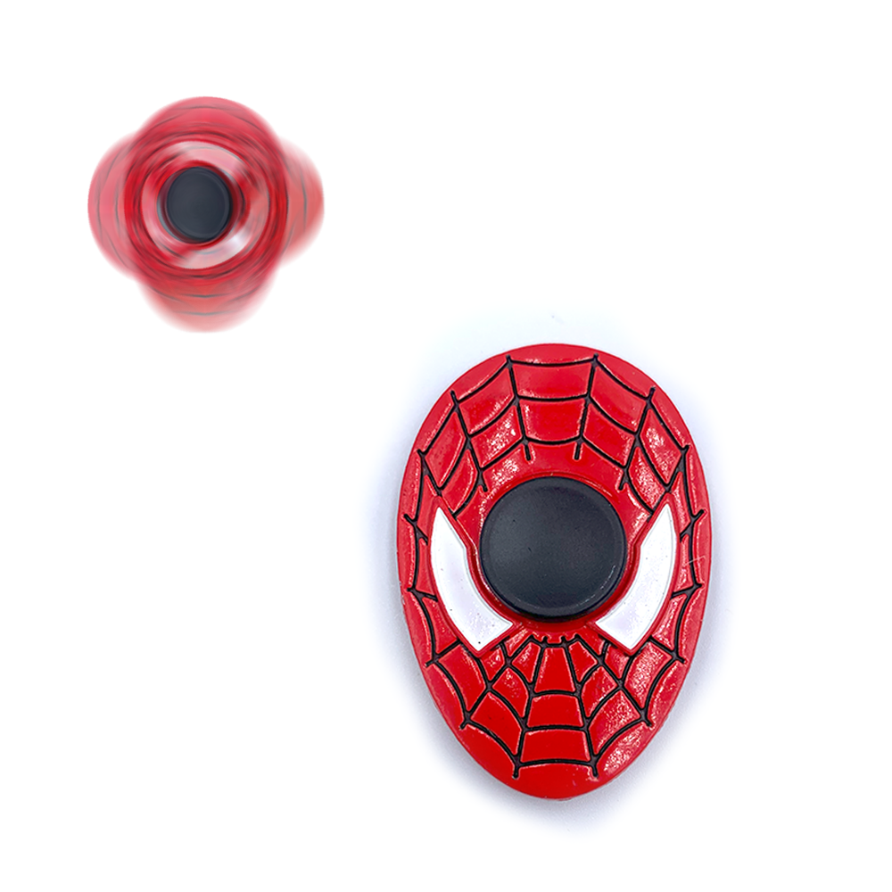 Spiderman Head Shaped Alloy Fidget Spinner