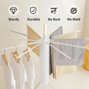 رف تجفيف ملابس اخطبوط