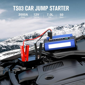 jump starter with air pump ts03 10000mah