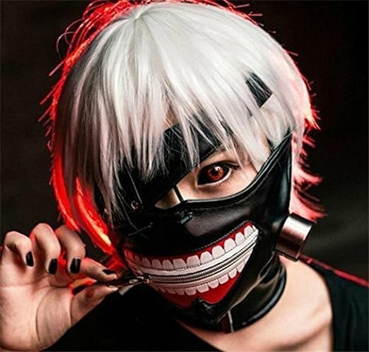Tokyo Ghoul Mask Cosplay Kaneki Ken Anime Costume