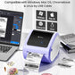 Phomemo D520-BT Thermal Label Printer / Purple