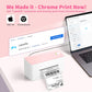 Phomemo PM-241-BT Printer Wireless Thermal / Pink+White