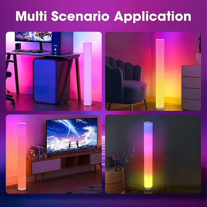 360° Smart Standing Mood Lamp for Living Room