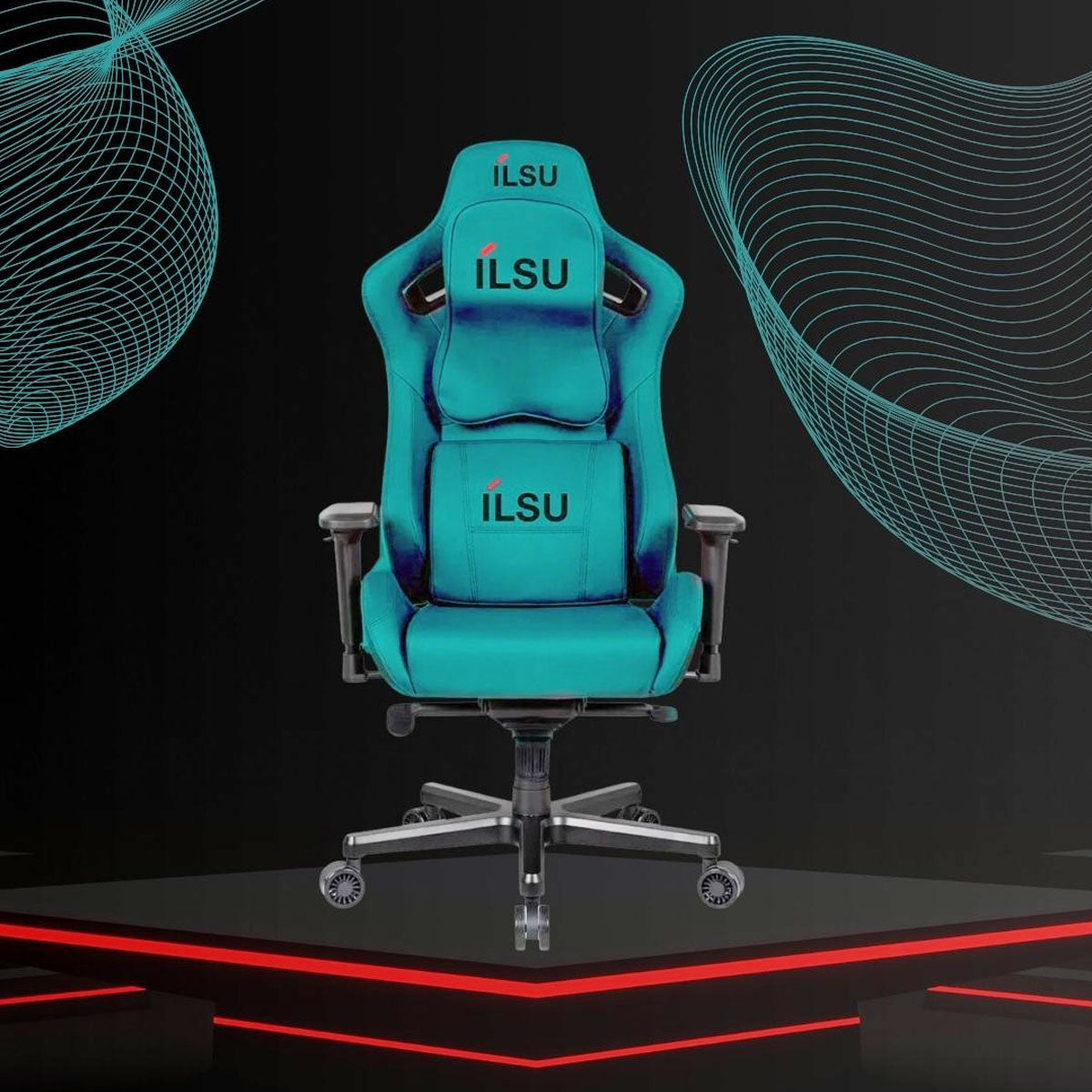 ILSU Knight Series Gaming Chair - Green