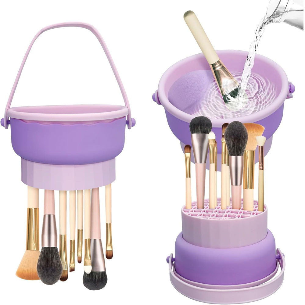 Makeup Brush Cleaning and Drying Bowl