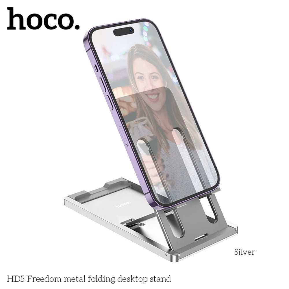 حامل هواتف معدني قابل للطي Hoco HD5 Freedom
