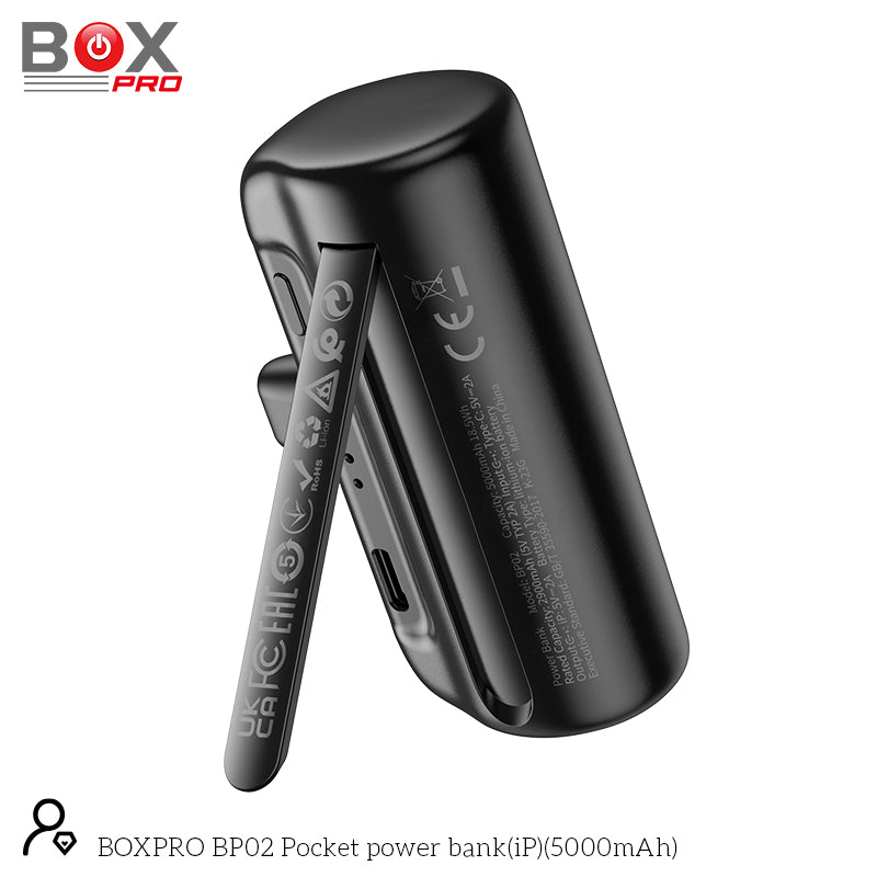 BOXPRO BP02 Pocket power bank(iP)(5000mAh)