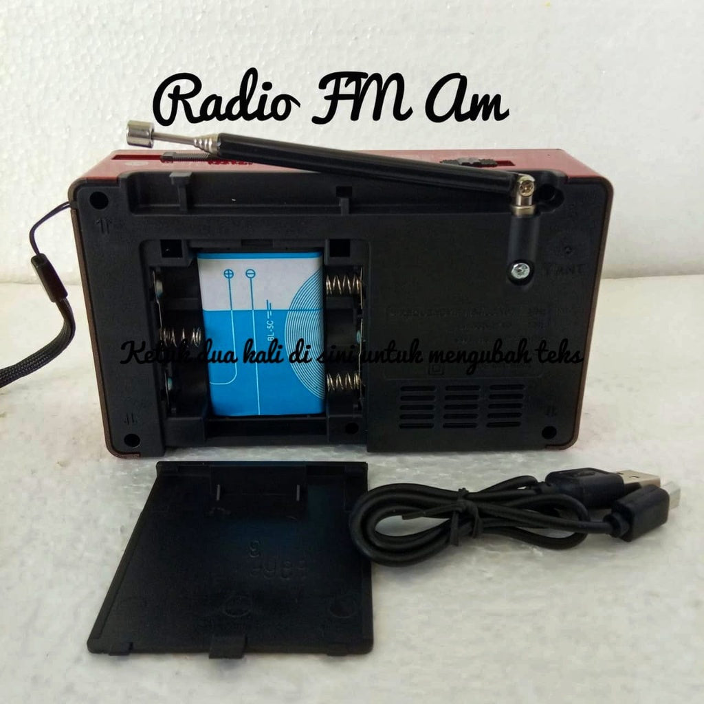 Golon RX-8866BT راديو محمول و مصباح يدوي
