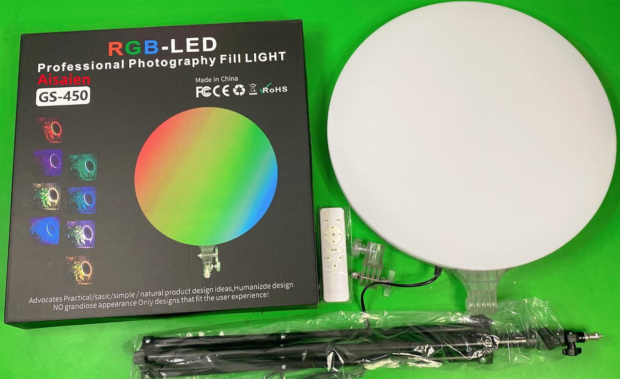 ضوء تعبئة LED RGB GS-450