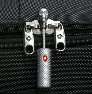 قفل أمتعة السفر المعدني