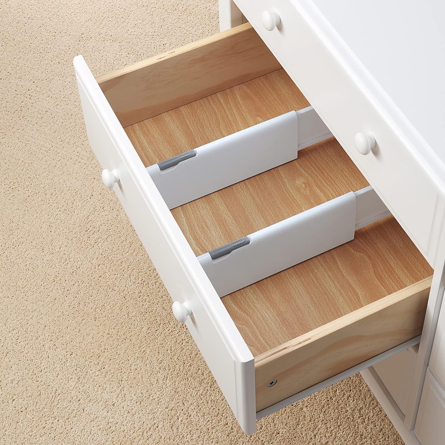 Adjustable drawer dividers 1pc