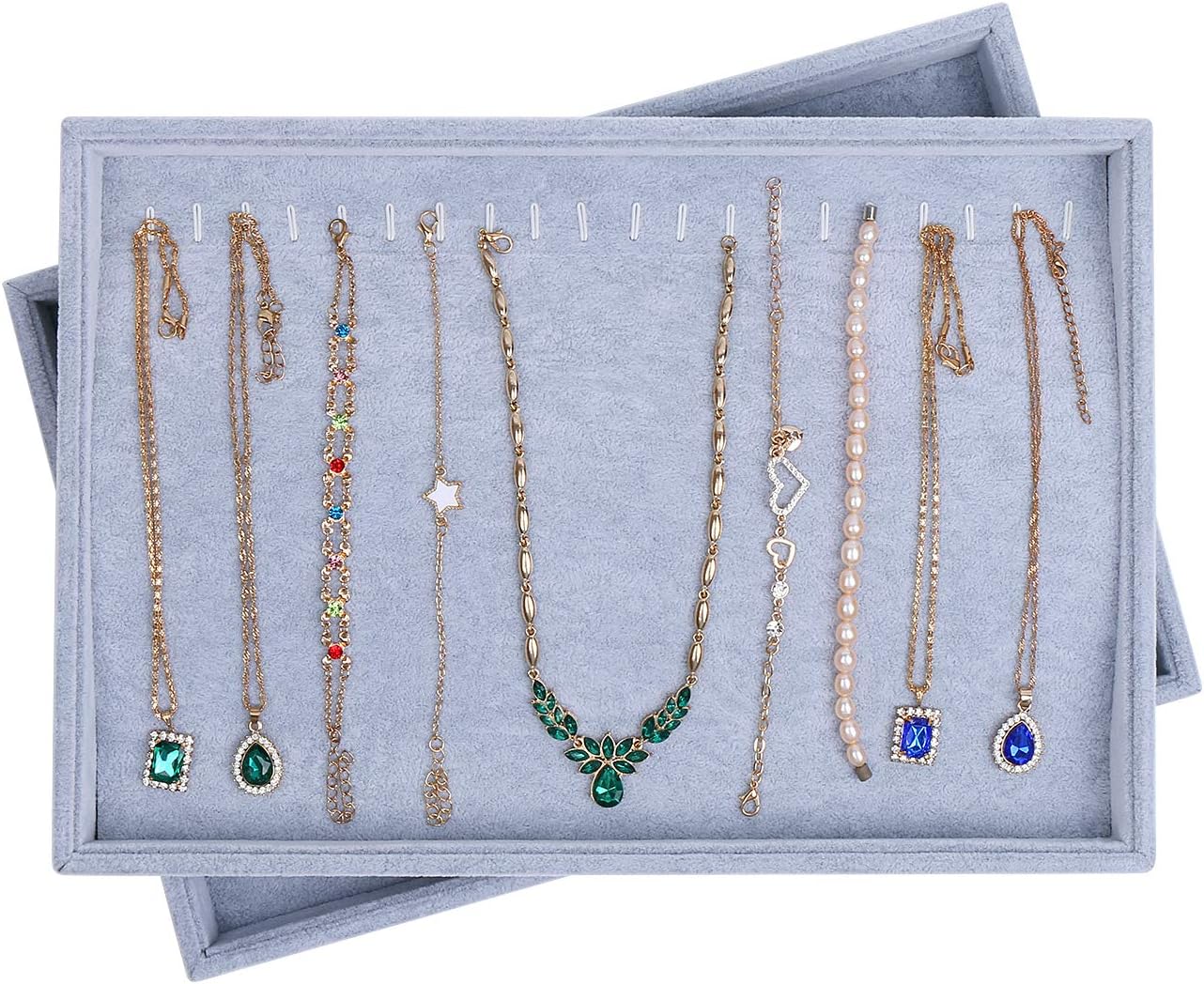 20 Hooks bracelet,necklace display organizer