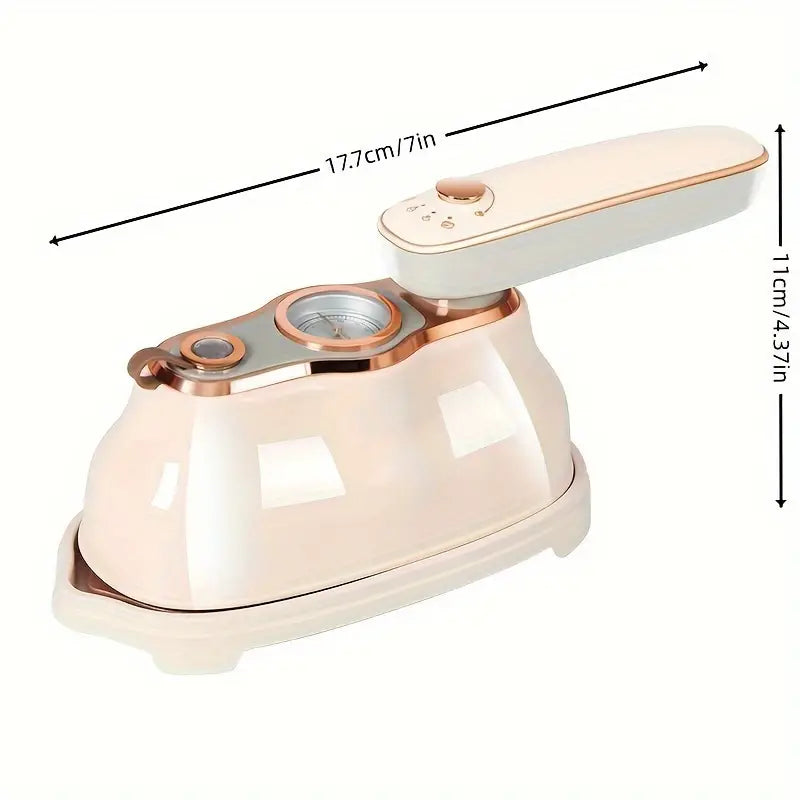 Portable steam iron for home and travel