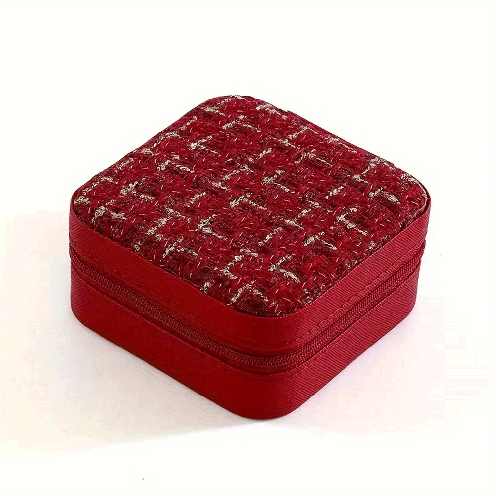 Mini Fancy Portable Jewelry Box
