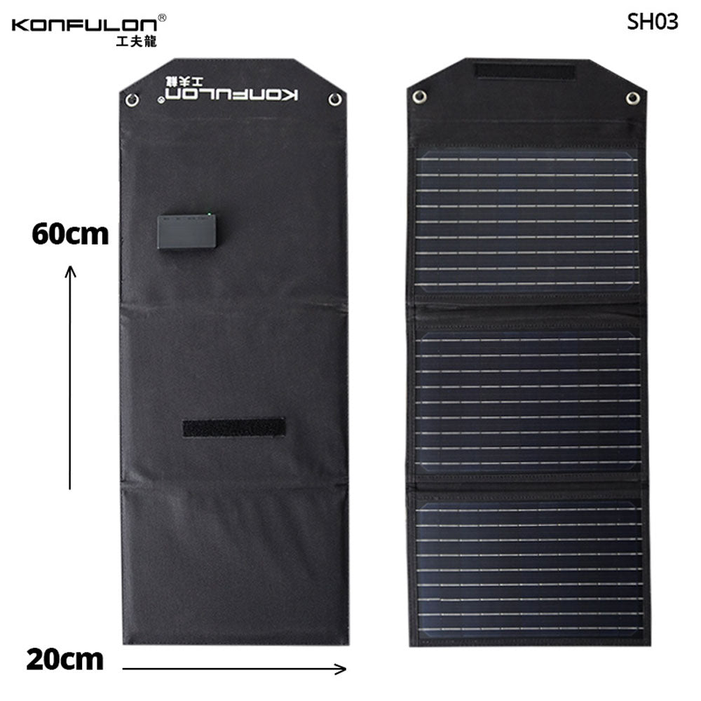 لوحة شمسية كونفولون SH03 عالية الطاقة 30 وات 