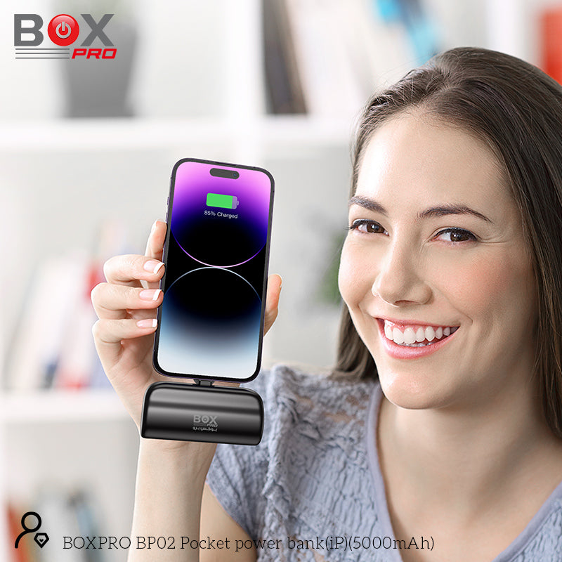 BOXPRO BP02 Pocket power bank(iP)(5000mAh)