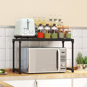 رف تخزين للمطبخ مع منظم للتوابل